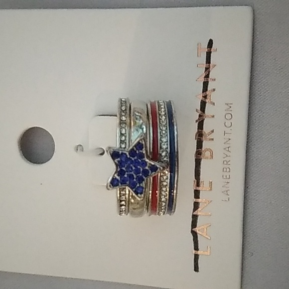 Lane Bryant Americana ring set - Picture 2 of 3